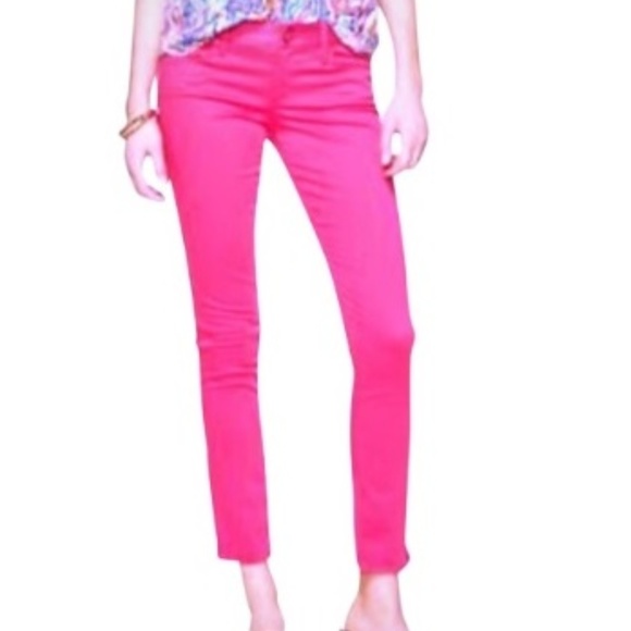 Lilly Pulitzer Pants - Lilly Pulitzer Worth Skinny Jeans - Pink